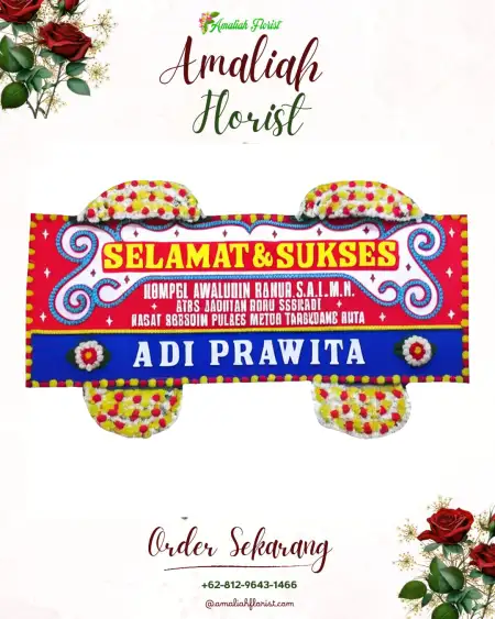 Papan Bunga Ucapan Selamat Ciangir